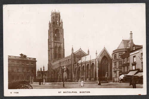 Postcard boston lincolnshire - boston,