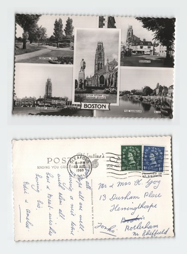 Vintage postcard boston - vintage,