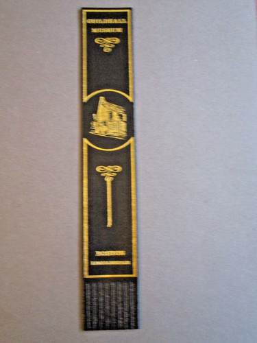 Leather bookmark boston - leather,