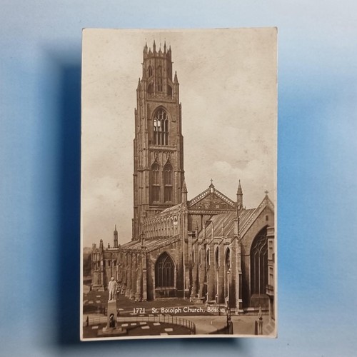 Boston postcard 1933 - boston, real
