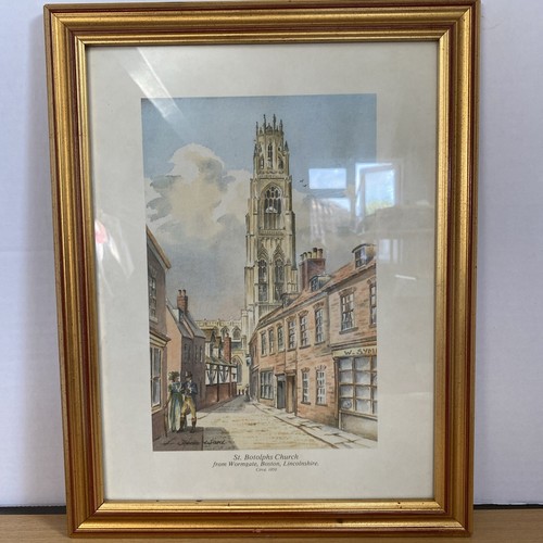 Framed historical print - historical,