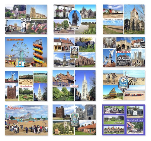 Lincolnshire postcards - lincolnshire,