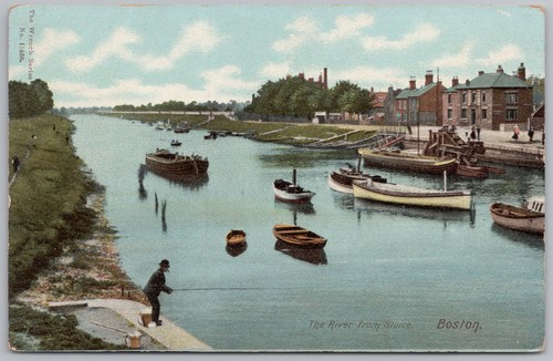 Boston lincolnshire the river - lincolnshire,