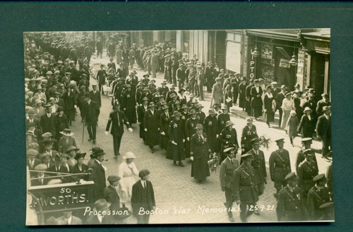 Boston war memorial procession - memorial,