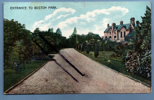 1908 postcard entrance - 1908, to