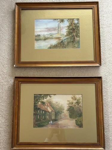 Watercolours boston stump - boston,