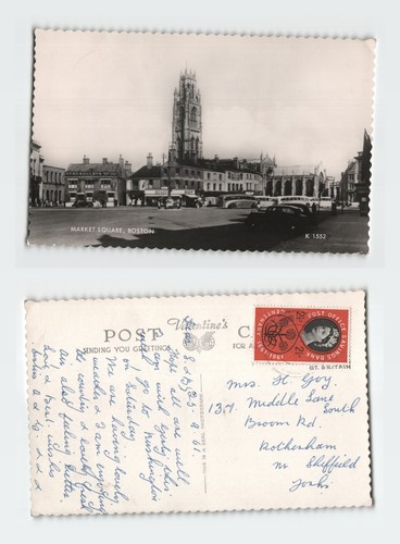 Vintage rppc postcard market - vintage,