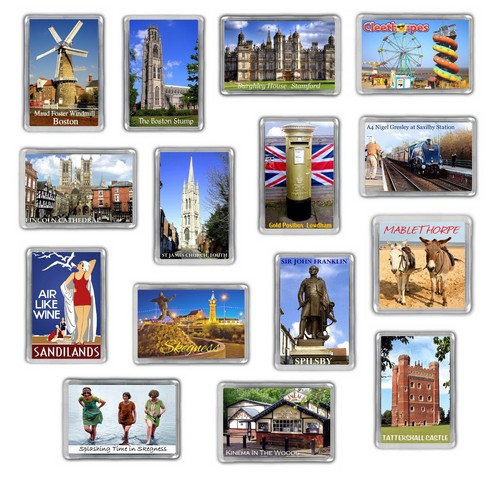 Lincolnshire fridge magnets - lincolnshire,
