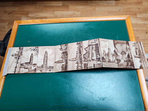 Vintage fold out multi view - vintage, fold-out