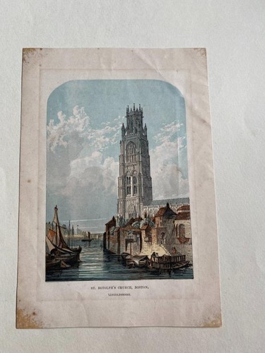 Colour lithograph botolph s - lithograph, botolph's